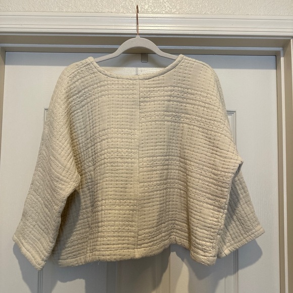 Eli & Barry Quilted Cotton Pullover - Picture 9 of 11